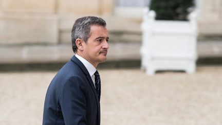 Le ministre de l'Intérieur Gérald Darmanin, le 22 janvier 2023 à l'Elysée. (ANDREA SAVORANI NERI / NURPHOTO / AFP)