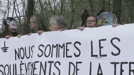 Justice : la dissolution du mouvement “Les Soulèvements de la Terre” est suspendue par le Conseil d’État (FRANCE 3)