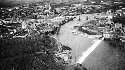 Vue aérienne de Labruguière
 (Arthur Batut)