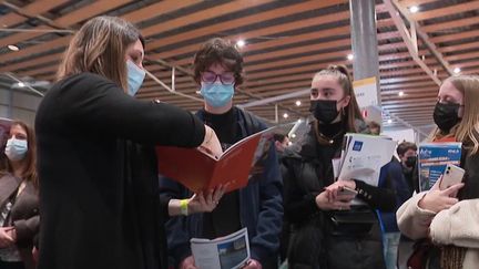 Parcoursup : près de 300 000 visiteurs au Salon de l’Étudiant à Lille (France 3)