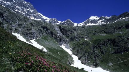 Le massif des Ecrins (Hautes-Alpes), le 4 juin 2014. (COUPE-FRANCEDIAS/ ONLYFRANCE / ONLY FRANCE / AFP)