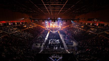 Une précédente compétition de Counter-Strike à la Royal Arena de Copenhague en 2021 organisée par Blast. (MICHAL KONKOL / BLAST)