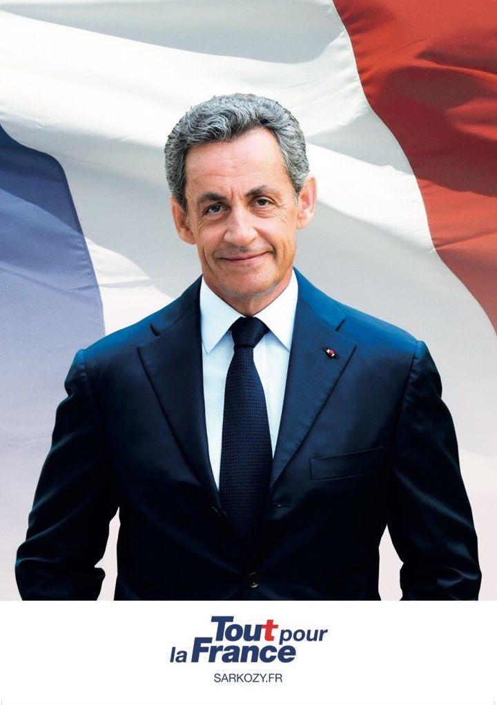 L'affiche de campagne de Nicolas Sarkozy. (DR)