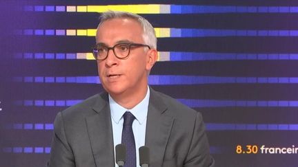 Olivier Christen, national anti-terrorism prosecutor, guest of franceinfo Wednesday September 11, 2024. (FRANCEINFO / RADIO FRANCE)