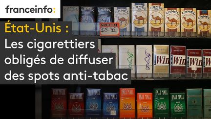 Les plus grands cigarettiers américains ont été condamnés à payer des spots de prévention contre les méfaits du tabac, dans les journaux et à la télévision. (FRANCEINFO / RADIOFRANCE)