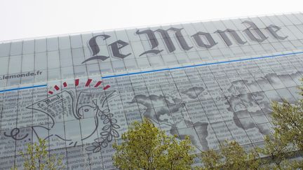 Le siège du groupe Le Monde, à Paris, le 6 septembre 2013. (JACQUES LOIC / AFP)