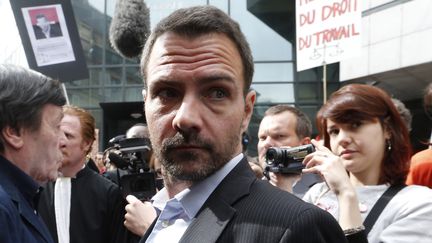 J&eacute;r&ocirc;me Kerviel, l'ancien trader de la Soci&eacute;t&eacute; g&eacute;n&eacute;rale, le 4 juillet 2013 &agrave; Paris. (FRANCOIS GUILLOT / AFP)