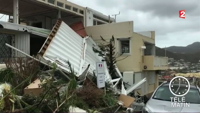 Irma : des dégâts majeurs à Saint-Martin