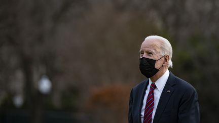 Le président des Etats-Unis, Joe Biden, à la Maison blanche à Washington, le 29 janvier 2021. (JIM WATSON / AFP)