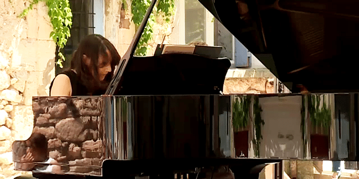 La pianiste professionnelle Lidija Bizjak
 (France 3 / Culturebox)