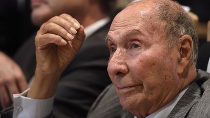 Le sénateur Les Républicains Serge Dassault, le 29 septembre 2015&nbsp;à Paris. (ERIC FEFERBERG / AFP)