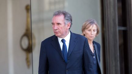 François Bayrou et Marielle de Sarnez, en juin 2016, à l'Elysée. (MAXPPP)