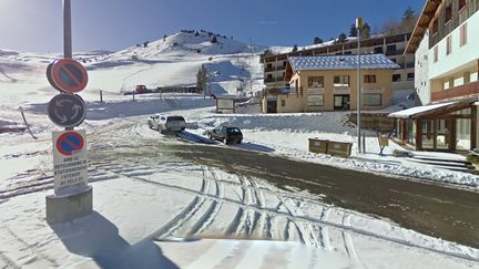 La station de Céüze 2000 (Hautes-Alpes) en 2011. Elle a fermé en 2020 par manque d'enneigement régulier. (GOOGLE STREET VIEW)