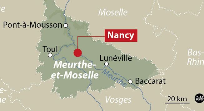 &nbsp; (La prise d'otage a lieu au centre de détention de Nancy Maxéville © Idé)