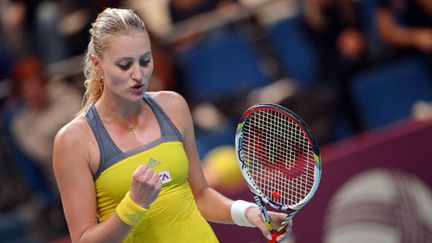 Kristina Mladenovic, le grand espoir du tennis français (MIGUEL MEDINA / AFP)