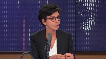 Rachida Dati,&nbsp;candidate Les Républicains à la mairie de Paris était l'invitée du "8h30 franceinfo", vendredi 26 juin 2020.&nbsp; (FRANCEINFO / RADIOFRANCE)