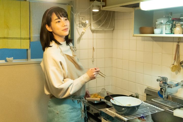 L'actrice japonaise Non (Mitsuko) dans le film "Tempura", d'Akiko Ohku, juillet 2022 (ART HOUSE FILMS)