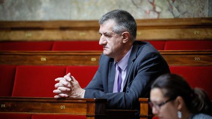 Le député Jean Lassalle à l'Assemblée nationale (Paris), le 28 juillet 2017. (MAXPPP)