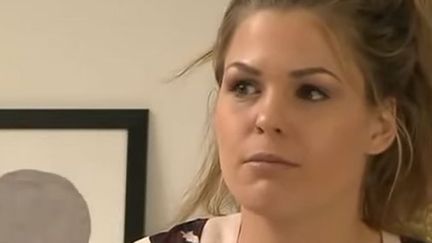 &nbsp; (Belle Gibson prétendait avoir guérie d'un cancer grâce à son régime. © capture d'écran de la chaîne australienne Sunrise)