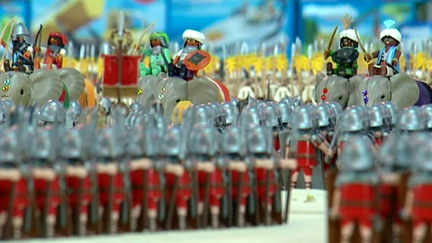 Pour cette nouvelle reconstitution historique, Jean-Michel Leullier a réuni plus de 26 000 soldats et animaux Playmobil
 (Culturebox-Capture d&#039;écran)