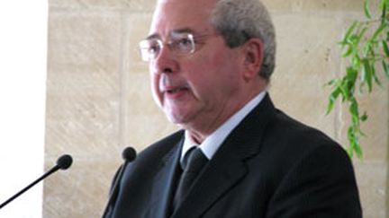 Jean-Paul Huchon à l'inauguration du Collège des Bernardins (04/08/2008) (Photo JH)