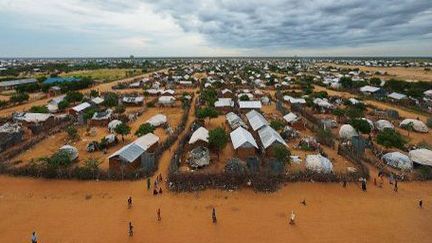 Vue du camp de Dadaab au Kenya, où vivent 350.000 réfugiés. (AFP)