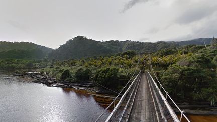 Un parcours de randonnée en Nouvelle-Zélande, immortalisé par Google en août 2013. (GOOGLE STREET VIEW)