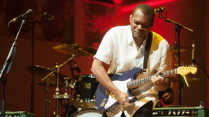 Robert Cray sur scène à Londres
 (Justin Ng/PHOTOSHOT/MAXPPP )