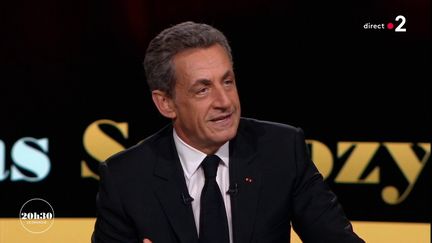 VIDEO. "Ma place n'est plus dans la vie politique partisane. Définitivement", affirme Nicolas Sarkozy à "20h30 le dimanche"