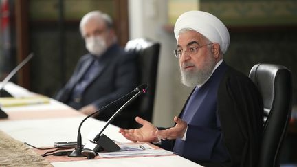 Malgré la recrudescence des cas de Covid-19, le président Rohani a autorisé la reprise des prières collectives dans les mosquées. (- / IRANIAN PRESIDENCY)