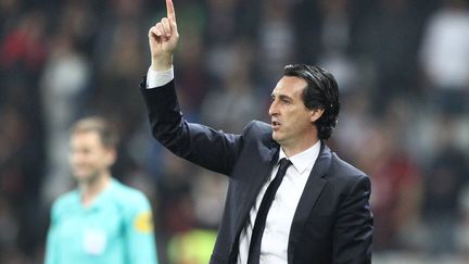 L'entraîneur du PSG, Unai Emery