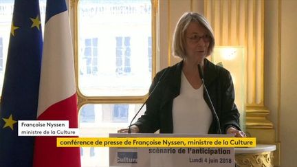 Réforme de l'audiovisuel public : regardez la conférence de presse de Françoise Nyssen