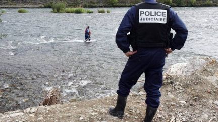 C'est dans le Gave qu'a été retrouvée la cuisse de l'adolescent, dimanche 26 juin. (AFP/ GUILLAUME BONNAUD)