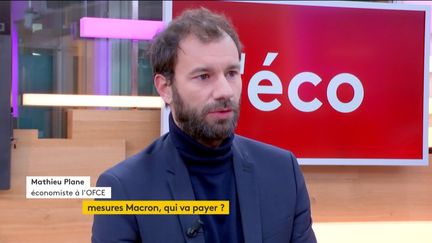 Invité de Jean-Paul Chapel dans ":l'éco", Mathieu Plane, économiste à l'OFCE analyse les annonces d'Emmanuel Macron et les possibles pistes de financement.