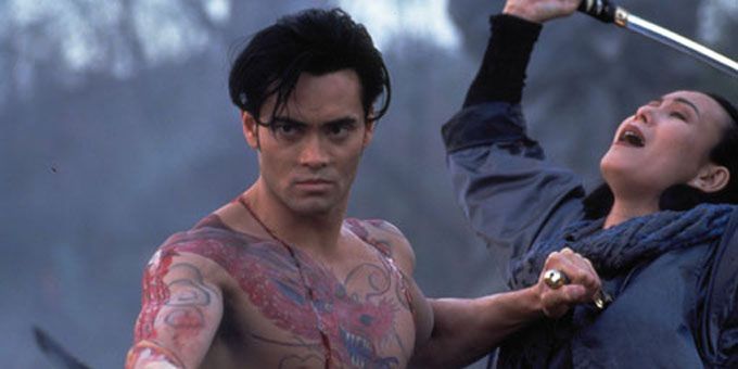 Mark Dacascos dans &quot;Crying Freeman de Christophe Gans
 (Metropolitan Filmexport)