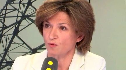 Isabelle Kocher, directrice générale d'Engie, le 22 janvier 2019 sur franceinfo. (FRANCEINFO / RADIOFRANCE)