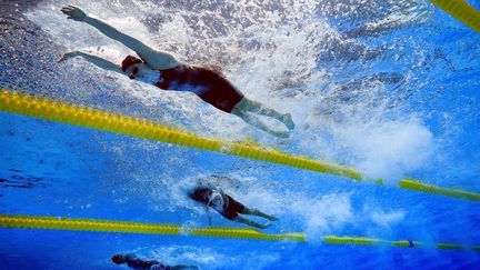 La nageuse américaine Lilly King  (TOM PENNINGTON / GETTY IMAGES NORTH AMERICA)