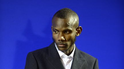 Lassana Bathily reçoit la nationalité française, le 20 janvier 2015, à Paris. (ERIC FEFERBERG / AFP)