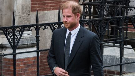 Le prince Harry à Londres, le 30 mars 2023. (WIKTOR SZYMANOWICZ / ANADOLU AGENCY / AFP)