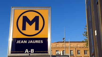 L'altercation s'est produite à l'entrée de la station de métro Jean-Jaurès, à Toulouse (Haute-Garonne). (photo d'illustration)&nbsp; (GUIZIOU FRANCK / HEMIS.FR)