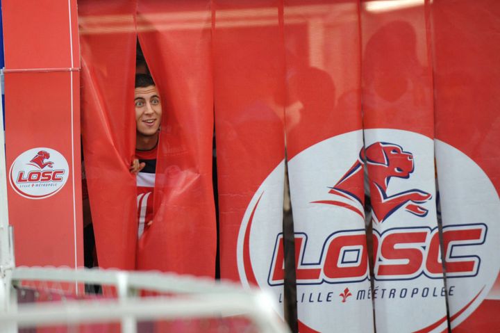 Eden Hazard lors d'une rencontre contre Nancy, le 20 mai 2012. (MAXPPP)