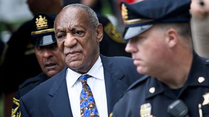 L'acteur Bill Cosby, avant son procès à Norristown, en Pennsylvanie (Etats-Unis), le 24 septembre 2018. (BRENDAN SMIALOWSKI / AFP)