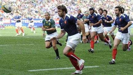 Vincent Clerc et les Bleus ont coulé face aux Boks