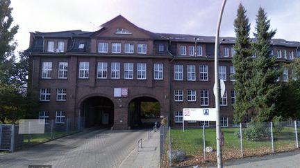 Les b&acirc;timents du "Hamburger Morgenpost", &agrave; Hambourg (Allemagne), ont &eacute;t&eacute; vis&eacute;s par un incendie volontaire, dans la nuit du 10 au 11 janvier 2015. (GOOGLE STREET VIEW)