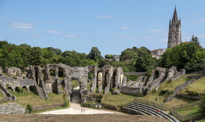 L'amphithéâtre romain de Saintes (Charente-Maritime)
 (David Davies / Press Association Images / MaxPPP)