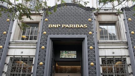 Le siège de BNP Paribas, en septembre 2011 à Paris. (PIERRE VERDY / AFP)