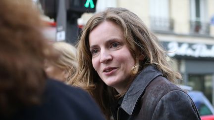 Nathalie Kosciusko-Morizet, candidate UMP &agrave; la mairie de Paris, durant la campagne pour les municipales, le 12 d&eacute;cembre 2013 &agrave; Paris.&nbsp; (KENZO TRIBOUILLARD / AFP)