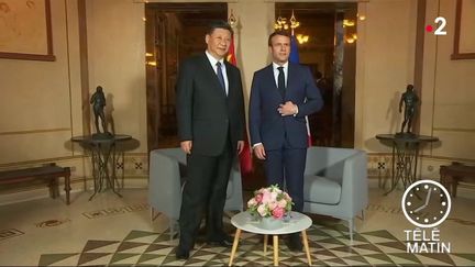 Première étape de la visite de Xi Jinping en France