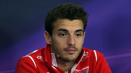 &nbsp; (Jules Bianchi lors d'une interview avant le Grand prix du Japon début octobre © Maxppp)