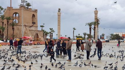 A Tripoli, capitale de la Libye, le 10 mars 2020 (MAHMUD TURKIA / AFP)